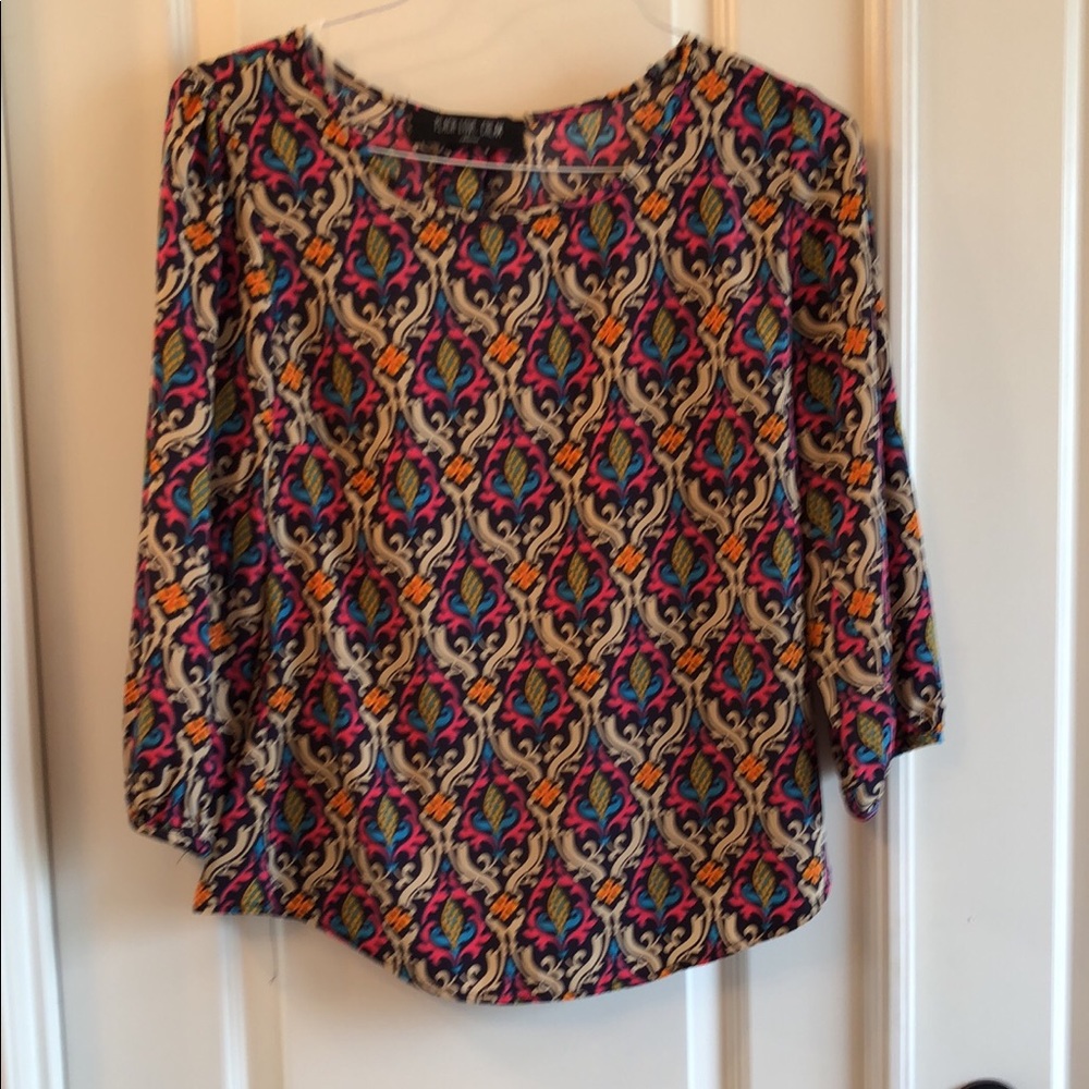 Multi color top